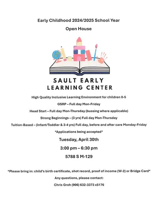 Sault Early Learning 23-25
