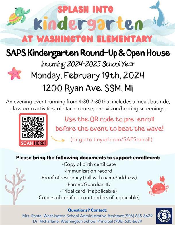 Kindergarten Round-Up & Open House